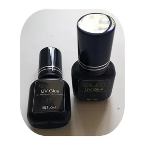 0.5S Individual Eyelash Adhesive Glue Supplier 1-2 Second Hypoallergenic Korea Black Clear UV Eyelash Glue For Eyelash Extension
