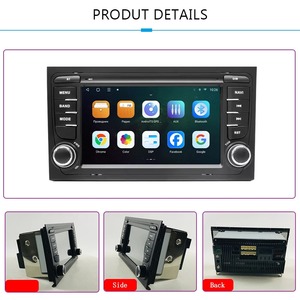 Autoradio Android con GPS Integrato, Schermo Touch da 7 Pollici, Stereo Audio, Lettore DVD, 4/8 Core, Android Auto, CarPlay per Audi A4 - Product Image 6
