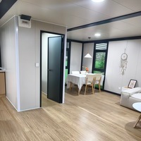 Casa Contenedor Expandible de Doble Ala Directo de Fábrica, Hogar Modular Prefabricado, Casa Plegable Portátil, Diseño de Tamaño Personalizado