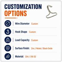 Resorte Helicoidal de Acero Inoxidable Personalizado OEM, Gancho de Tensión para Muebles de Camping, Resistente a la Corrosión, Multiusos