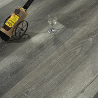 Piso de Plástico PVC Tipo Clic 4mm Parquet SPC LVP en Planchas de Vinilo