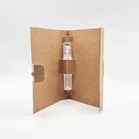 Emballage d'échantillons de parfum personnalisé, flacon de parfum en spray de 2 ml, petit échantillon, flacon en verre, porte-carte en papier