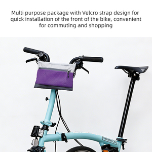 <span class=keywords><strong>Bolsa</strong></span> Impermeable Expandible <span class=keywords><strong>para</strong></span> Manillar de Bicicleta ESLNF, <span class=keywords><strong>Bolsa</strong></span> Cruzada Desmontable <span class=keywords><strong>para</strong></span> Bicicleta Plegable <span class=keywords><strong>Brompton</strong></span>, <span class=keywords><strong>Bolsa</strong></span> de Almacenamiento <span class=keywords><strong>para</strong></span> Viajes y Compras - Product Image 4