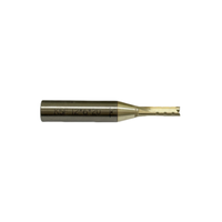 En promotion : Fraise droite TCT 12*6*20 à 3 cannelures, support OEM personnalisé pour le perçage du bois