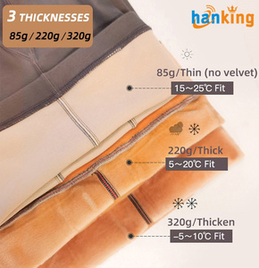 Leggings de invierno para mujer, pantimedias con efecto <span class=keywords><strong>piel</strong></span>, <span class=keywords><strong>medias</strong></span> térmicas, pantalones de felpa translúcidos, pantalones de cintura alta con forro polar. - Product Image 3