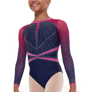 Trajes <span class=keywords><strong>de</strong></span> <span class=keywords><strong>bailarina</strong></span> sublimados Leotardo <span class=keywords><strong>de</strong></span> <span class=keywords><strong>ballet</strong></span> Competición <span class=keywords><strong>de</strong></span> Gimnasia Rítmica <span class=keywords><strong>Ropa</strong></span> <span class=keywords><strong>de</strong></span> gimnasia - Product Image 2