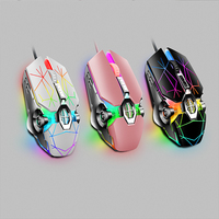 Redragon — souris Laser de jeu filaire S30, à fil tressé à basse, Dpi ajustable, mécanique, 7 couleurs, respirant, éclairage Led, pour Gamer