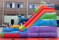 Château Gonflable, Château de Rebond, Maison Gonflable, Combo Toboggan et Structure de Rebond Gonflable pour Enfants