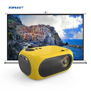 Toplex M24 Proyektor Mini 720P Video Bioskop Proyektor LED Ponsel Pintar