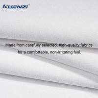 T-shirt Kuenzi à col rond, coupe classique, logo personnalisé, patchwork de couleurs, 93% coton, 7% élasthanne, 250 GSM, doux, durable, pour hommes