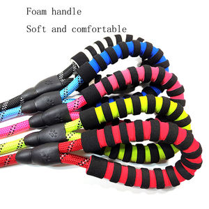 Impugnatura in espanso catenina da addestramento riflettente <span class=keywords><strong>5</strong></span> colori rosso nero verde rosa corda in Nylon rotonda guinzaglio per cani da compagnia per cani di grandi dimensioni - Product Image 5