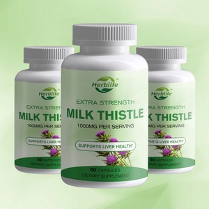 OEM ODM Hot Selling Private Label Healthcare <b>Supplements</b> Milk Thistle Extract Capsules - Product Image 2