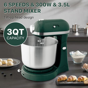 Robot pâtissier professionnel 3L 300W multifonction, pétrin de qualité <span class=keywords><strong>chef</strong></span>, halal - Product Image 2