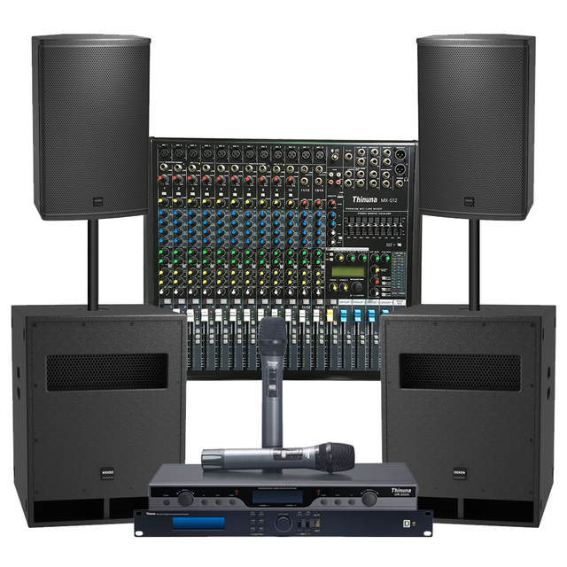 DEKEN FLEX P8 Professional Sound Equipment/Amplifiers/Speaker ODM 8 Inch Two Way Full Range Speakers Active Powered Loudspeaker