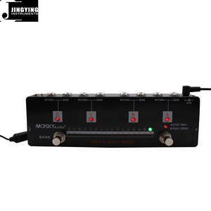 Jingying 2025 – Vente en gros usine – Pédale d'effets multi-effets série 4x4 LOOP <span class=keywords><strong>BOX</strong></span> 16 banques pour guitare électrique – Pièces et accessoires pour guitare - Product Image 6