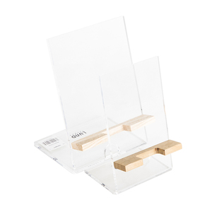 Phụ Kiện Văn Phòng Bằng Acrylic Trong Suốt Hộp Đựng Danh Thiếp/Giá Đỡ Điện Thoại Di Động - Product Image 5
