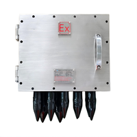 Boîtier de commande d'instrument antidéflagrant Ex Db Eb IP66 SS304 IECEx ATEX pour projets d'automatisation industrielle