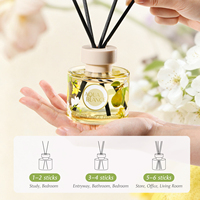 110ml d'huiles essentielles aromatiques modernes de citronnelle pour diffuseur de roseaux