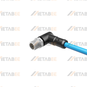 <span class=keywords><strong>สาย</strong></span>ต่อขยายอีเธอร์เน็ต M12 8 พิน แบบ X-Coded ตัวผู้-ตัวเมีย Cat6a 10Gbps แบบมีฉนวนป้องกัน สำหรับ Backbone อุตสาหกรรม - Product Image 5