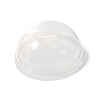 Cubierta de cúpula transparente de policarbonato de PC de moldeo de alto grado, carcasa protectora transparente para cámaras de seguridad de vigilancia CCTV