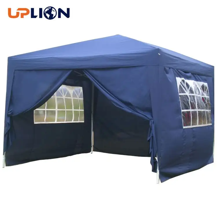 Uplion Fashion Durable Europe Australia Hot Sale Metal Frame Gazebo Waterproof Gazebo With Sides Tents Gazebo