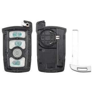 Clé de voiture intelligente pour 2002-2008 <span class=keywords><strong>BMW</strong></span> CAS1 Série 7 avec <span class=keywords><strong>4</strong></span> boutons 315MHZ FCC <span class=keywords><strong>ID</strong></span> LX8766S PN 2911A-12133 Clé de télécommande - Product Image 5