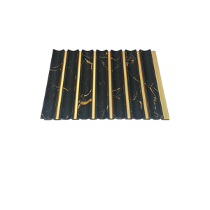 Custom <b>PS</b> Fluted Wall Panels Waterproof Interior Wall Cladding Decorative Building Material OEM Factory Manufacturer - Product Image 2