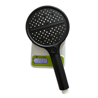 Pommeau de douche à main à couverture complète du corps Panneau large Pulvérisation puissante Nettoyage sans effort Tuyau en acier inoxydable, Support de douche Ensemble
