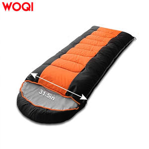 Sac de couchage Woqi Mummy 3 kg, polyester imperméable, randonnée et camping en plein air pour adultes, orange, personnalisable - Product Image 2
