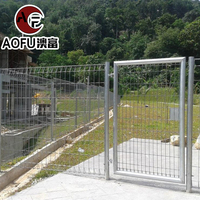 Anping Clôture en treillis soudé galvanisé à chaud de 1.8m avec grille triangulaire BRC
