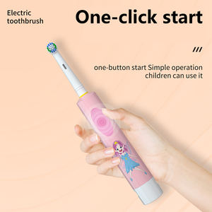 <span class=keywords><strong>Spazzolino</strong></span> <span class=keywords><strong>Elettrico</strong></span> per Bambini Personalizzato con Cartoni Animati, Setole Morbide, IPX7, 3 Modalità, Sbiancamento Denti, Timer Intelligente, Rotante, Compatibile con <span class=keywords><strong>Testine</strong></span> <span class=keywords><strong>B</strong></span> <span class=keywords><strong>Oral</strong></span> - Product Image 3