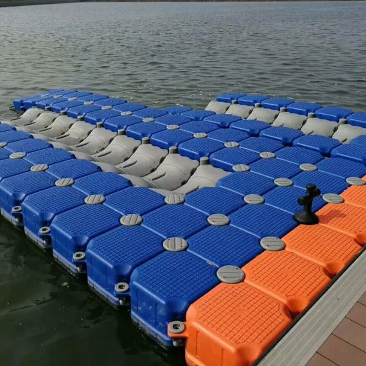 500*500*400mm HDPE modularer schwimmender Ponton-Docks teg mit Zubehör