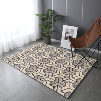 Fabrik preis Luxus wasch bar Patchwork Rindsleder Teppich Teppiche für Wohnzimmer 3D Boden Teppich Matten Teppich für Boden
