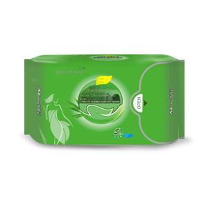 Meiyin almohadillas de <span class=keywords><strong>fibra</strong></span> de bambú transpirables Mini servilletas sanitarias día y noche caja entera combinación rentable toallas de tía al por mayor - Product Image 5