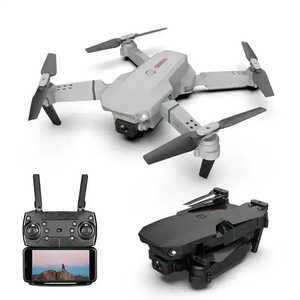 Dron Profesional Plegable E88 Pro HD con Cámara Dual, Mini Quadcopter con Mantenimiento de Altura, Control Remoto WiFi, Fácil para Principiantes - Product Image 1