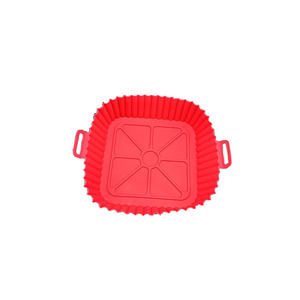 Silicone Baking Tray Square 17x17x5cm Red Oven Safe Dishwasher Safe Food Grade High Temperature Resistant Cooking Mat - Product Image 5