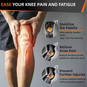 Correa de <span class=keywords><strong>rodilla</strong></span> de rótula de punto de neopreno transpirable para la prevención de tendinitis rotuliana y <span class=keywords><strong>rodilla</strong></span> de puente - Product Image 4