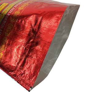 ถุงทอแบบมีฟิล์มบอปป์20กก. สำหรับเก็บอาหารทะเลป้อนได้เอง - Product Image 4