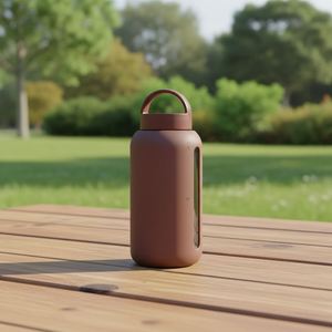Wholesale Customize 2 in 1 Lids Borosilicate Glass Drinking Water Bottle with Silicone Sleeve 800ml for Motivational Outdoor Use - Product Image 1