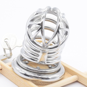 Nueva Jaula de Castidad Masculina con Patrón de Corona, Jaula Grande para Pene, Jaula Enorme para Pene, Dispositivo de Castidad con Candado, Juguetes Sexuales BDSM para Hombres - Product Image 3