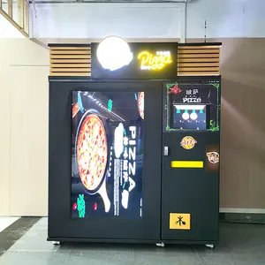 Fabrika toptan piestro makinesi ısıtma pizza robot isyan otomat sıcak yemek vending business için hot dog otomat