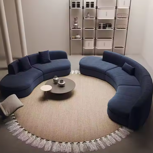 Ensemble de grands canapés <span class=keywords><strong>Piaf</strong></span> en cuir blanc sur mesure pour salon en cuir véritable avec remplissage en éponge pour la maison ou le centre commercial - Product Image 2