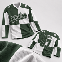 Maillot de hockey sur glace personnalisé par sublimation pour joueurs adultes et jeunes, entraînement et matchs, commandes en gros pour équipes
