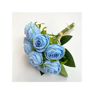 JH Factory Modern Design 11 Rose Flower Artificial Rose Flowers Sexy Rose Flower