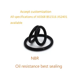 Kostenlose Probe Gut Verkauf von hochwertigen elastischen farbigen Silikon-O-Ring-Gummi-O-Ring-Dichtung