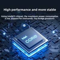 Nueva Placa Base Industrial Eip KH-B75C Intel ATX de 2.ª/3.ª Generación B75 LGA1155 con 6 Puertos Seriales, Doble Gigabit, Controlador SATA 1P/2P