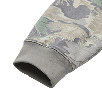 Sweat-shirt à col rond pour homme SHANGWANG, personnalisé, de haute qualité, à manches longues, avec sublimation camouflage