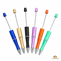 Promosi Kreatif Tambahkan Pulpen Berhias Manik-manik Pulpen Sekolah DIY Pulpen Plastik Berhias Manik-manik Pulpen Promosi DIY Pulpen Berhias Manik-manik