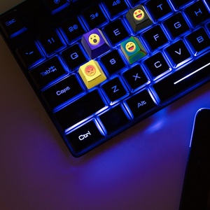 Bàn Phím Nghệ Nhân Đồng Keycaps 3D Mèo Cá Nhân Anime Dễ Thương Key Mũ Tùy Chỉnh Kẽm Hợp Kim Kim Loại Key Mũ - Product Image 4