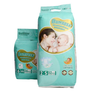 Couches bébé biodégradables en bambou/coton, anti-fuites 3D, écologiques, jetables, haute qualité, grade A, achat en gros, économiques - Product Image 5